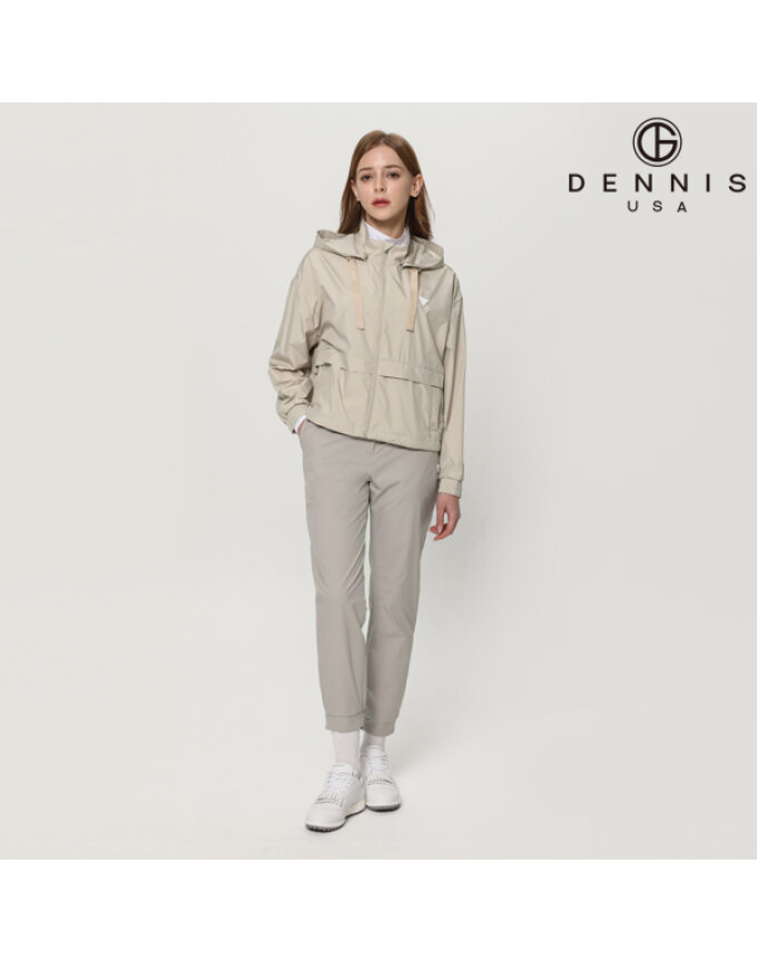 [DENNIS] 여성 허리 밴딩 밑단 베이직 조거 팬츠_NAPALPT365