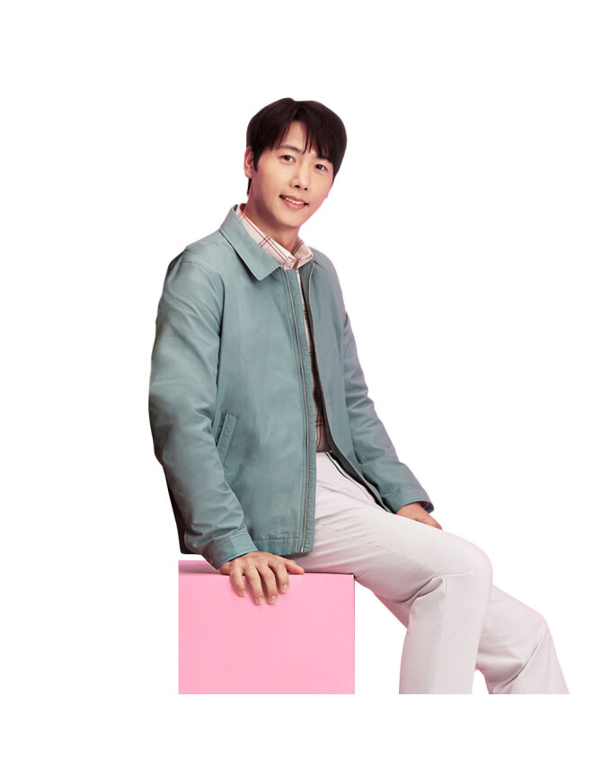 [올포유] [모델착장] 남성 솔리드 카라 점퍼 AGJUM2111-830