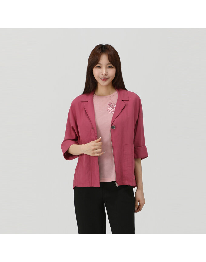 오버핏 셔츠형 자켓_1I41202