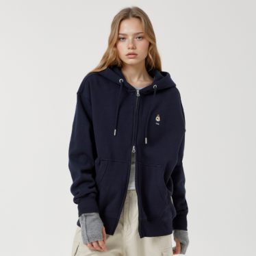 [AK평택점] [후아유] Steve Hood Zip-up(Brushed) / WHMZF4T21U