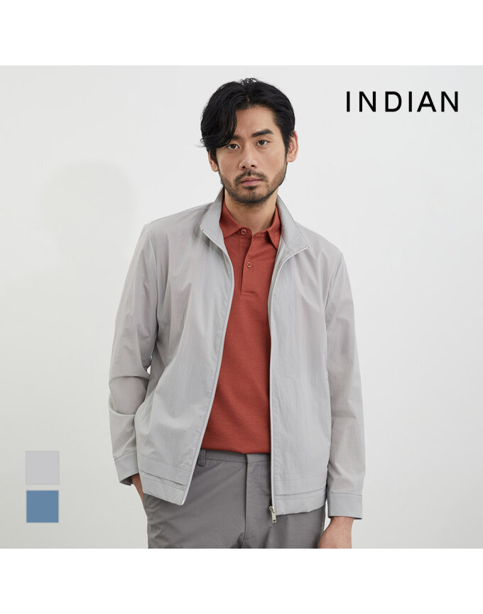 [INDIAN] 낮은에리 홑겹 점퍼_MIECL4M2411