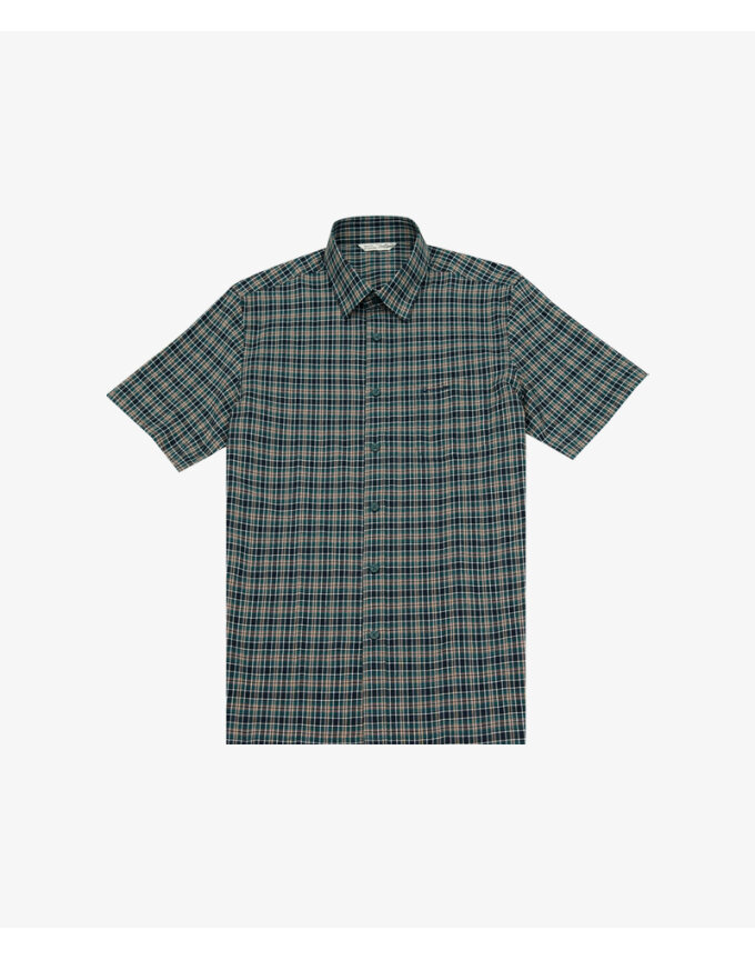 여름 데일리 체크 반팔셔츠 CDAABWS2414
