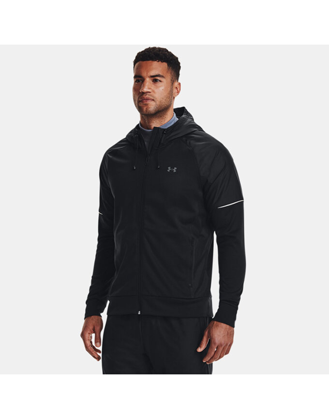 UA Armour Fleece 스톰 남성 풀 집업 후디_1373781-001