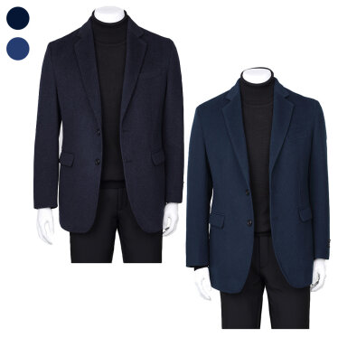남자 겨울 고급 울소재 슬림핏 캐주얼 콤비자켓 LV-L-CO-62-R