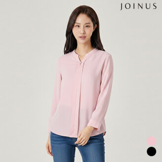 넥 장식 포인트 블라우스_JABS3-WRB250