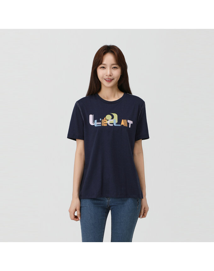 레터링 원포인트 티셔츠_1J45310