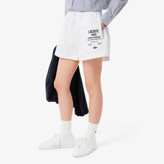 (여성) LACOSTE 워딩 쇼츠_FF9845-55G_001