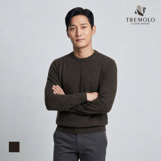 [TREMOLO] 셔닐 라운드 니트_TRNBR3W9461