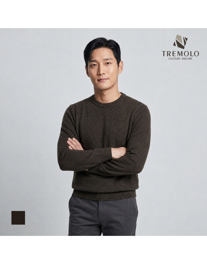 [TREMOLO] 셔닐 라운드 니트_TRNBR3W9461
