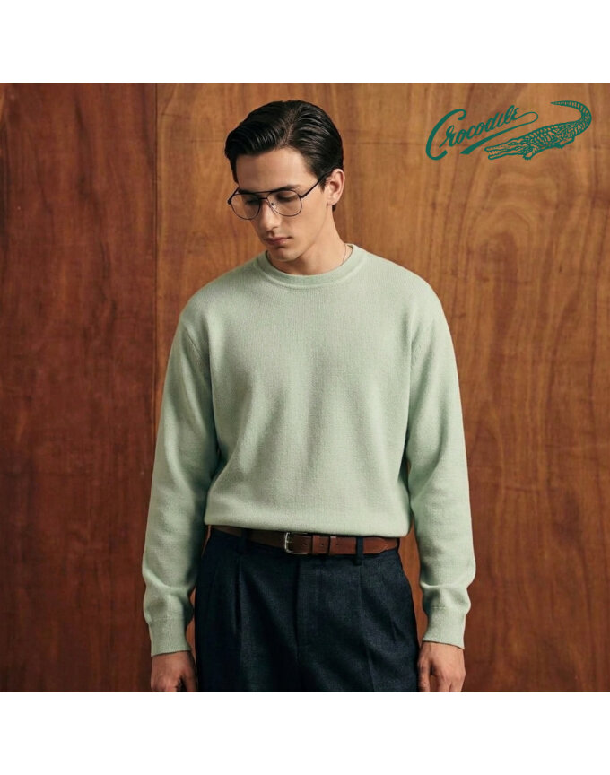 변형 라운드 니트 CDAA8KR3311