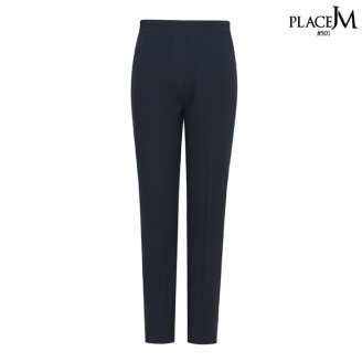 [PLACE J&M] 여성 폴리스판 기본베이직팬츠_네이비_VAOMLPT801