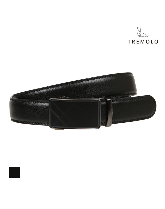 [TREMOLO] 가죽 자동 벨트_TTHVA3Y1322
