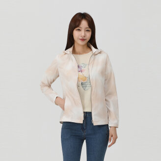 프린트 허리다트 점퍼_QJ41332