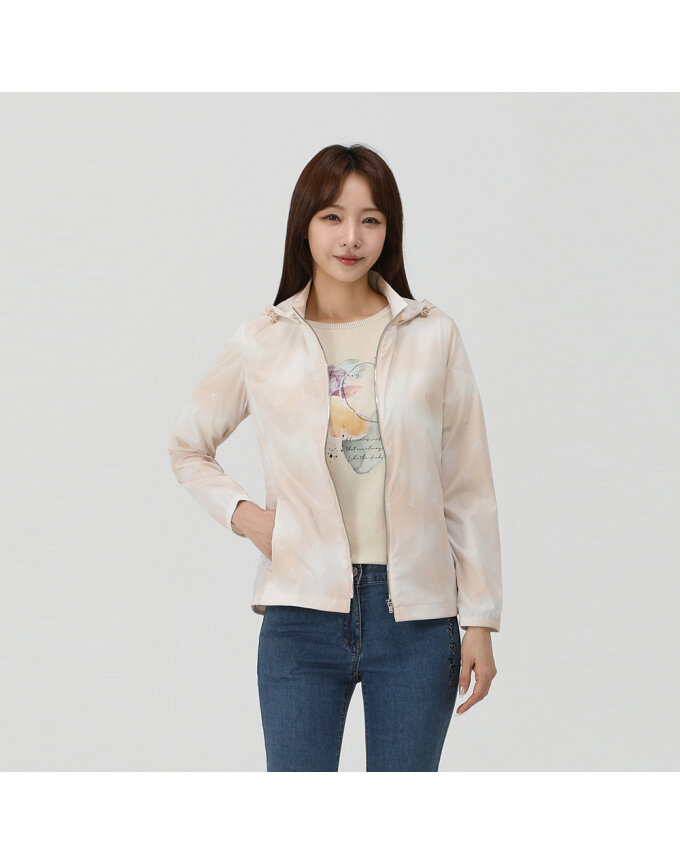 프린트 허리다트 점퍼_QJ41332