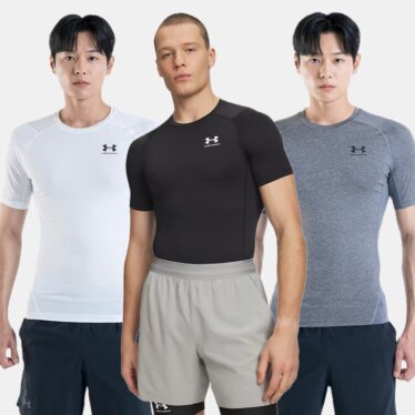 [AK수원점] [언더아머] UA HeatGear® 남성 컴프레션 반팔_1361518