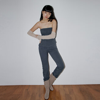 STITCHED DETAIL BOOTCUT PANTS_T326BT705