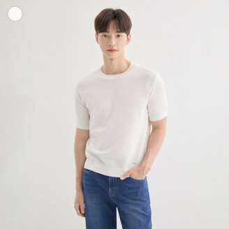 남성 라운드 넥 반팔 풀오버 KP2S06J1