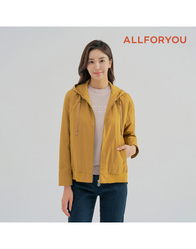 [올포유] 여성 후드 테이프 포인트 사파리 점퍼 ALFRM7331-217
