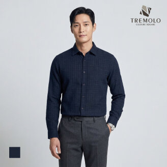 [TREMOLO] 체크패턴 코튼100 셔츠_TRNNL3F8541