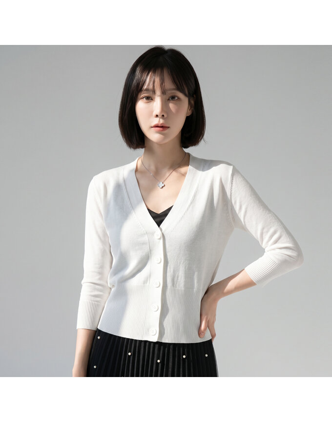 KARRA 메르시7부가디건_A4M1210