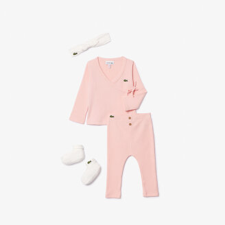 [독점판매](유아) My First Lacoste 올인원 반다나 세트_4J8406-55G_IIE