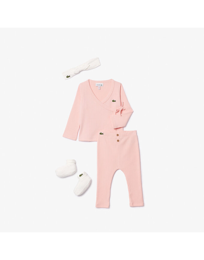 (유아) My First Lacoste 올인원 반다나 세트_4J8406-55G_IIE