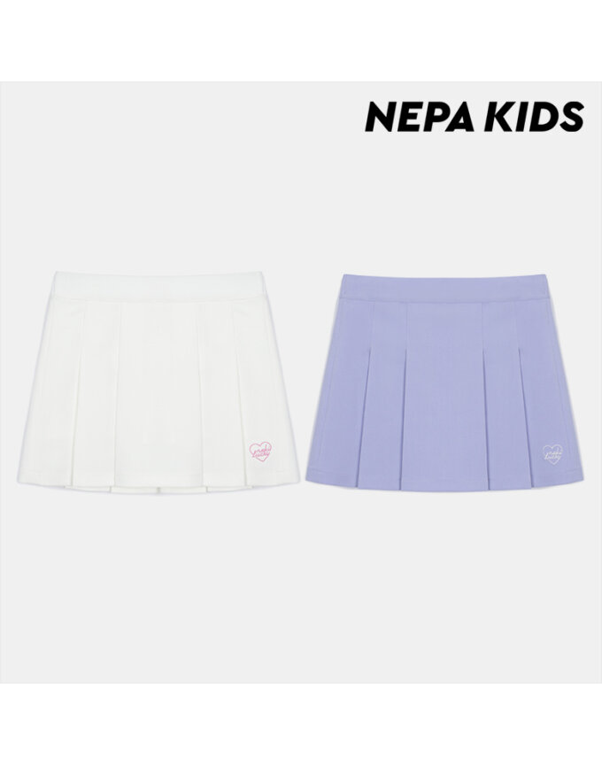 (키즈)코코 플리츠 스커트_KK21801