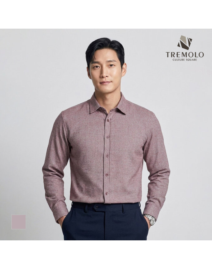 [TREMOLO] 솔리드라이크 베이직 셔츠_TRBNL3F8401