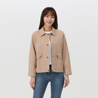 캐주얼 스탠카라 자켓_QK21202