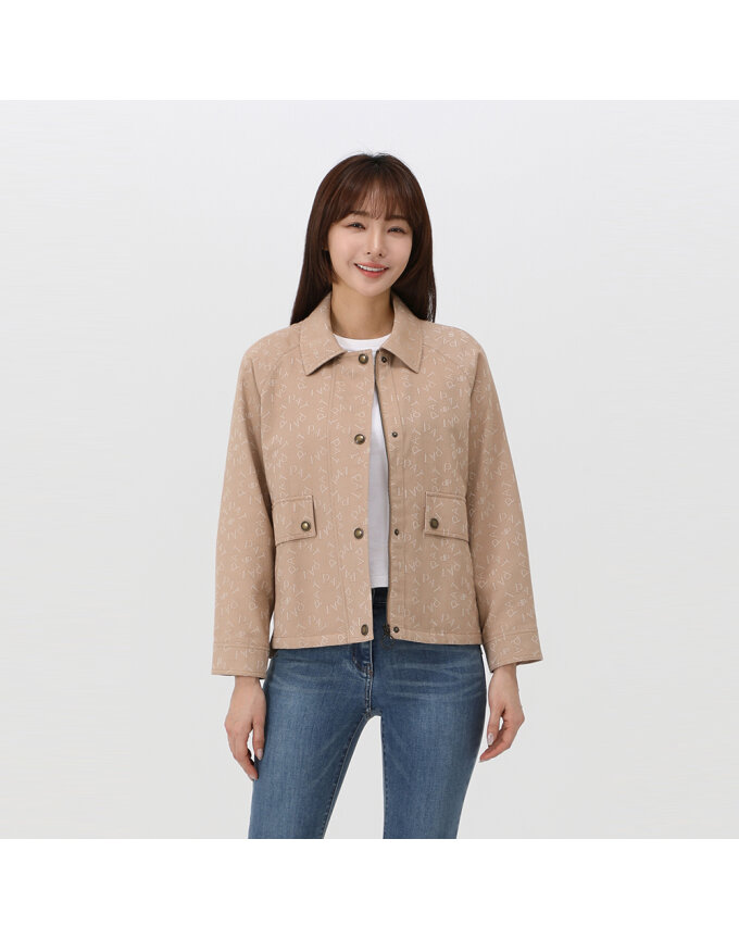 캐주얼 스탠카라 자켓_QK21202