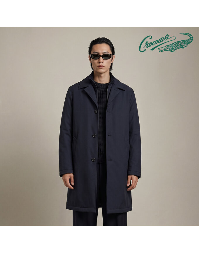 [TAG가 598,000원] 크로커다일 남성 테일러드 덕다운 맥코트 CDAA5CT4121