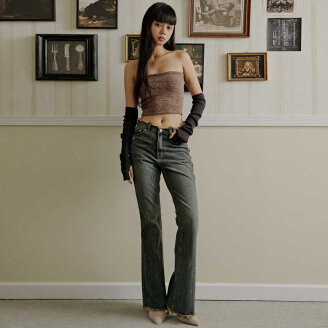 LOW BOOT CUT TESSEL JEAN_T326DE402