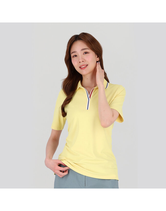 요꼬 변형에리 티셔츠_1J45231