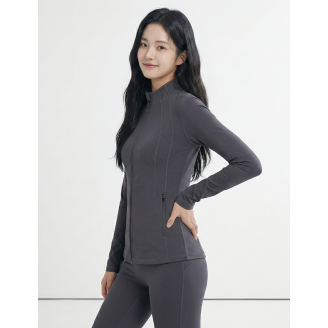 콜핑 2063JK262W 스포츠 슬림핏 트레이닝 여자 겨울 집업 자켓