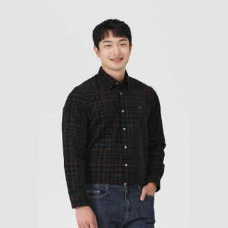 코듀로이 빅체크 셔츠_1K51507