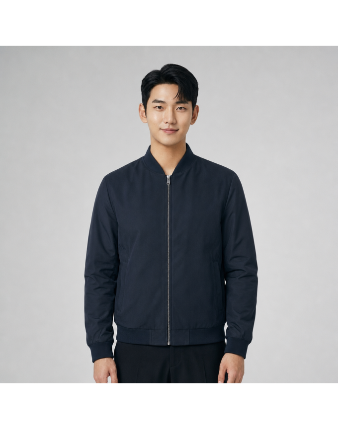[올포유] 남성 소매 우븐 스웨이드 점퍼 AGJUM1311-915