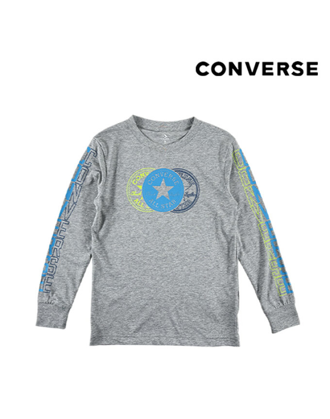 [컨버스키즈] CNVB COLLEGAITE VERTICAL LS TEE(9CA870-042_GY)