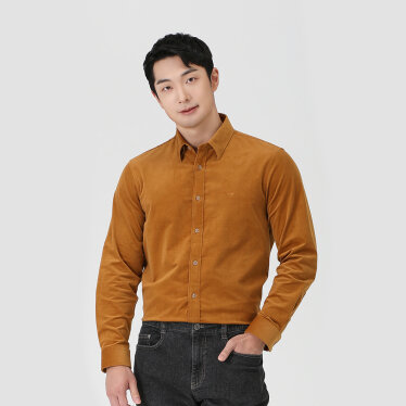 코듀로이 솔리드 셔츠_1K51503