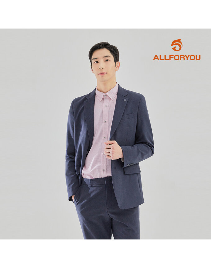 [올포유] [모델착장] 남성 스트레치 슬림 셋업 자켓 AGKKL1211-915