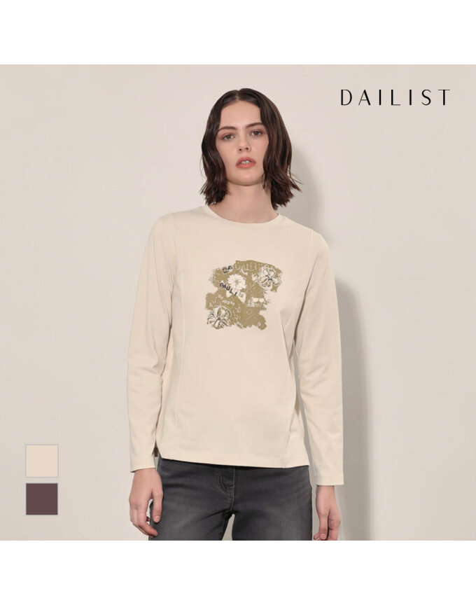 [데일리스트] 원포인트 긴팔 티셔츠_MDEAL4F7331