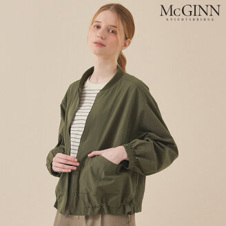 스트링 립 라인 집업 점퍼_MI6F1JP1071