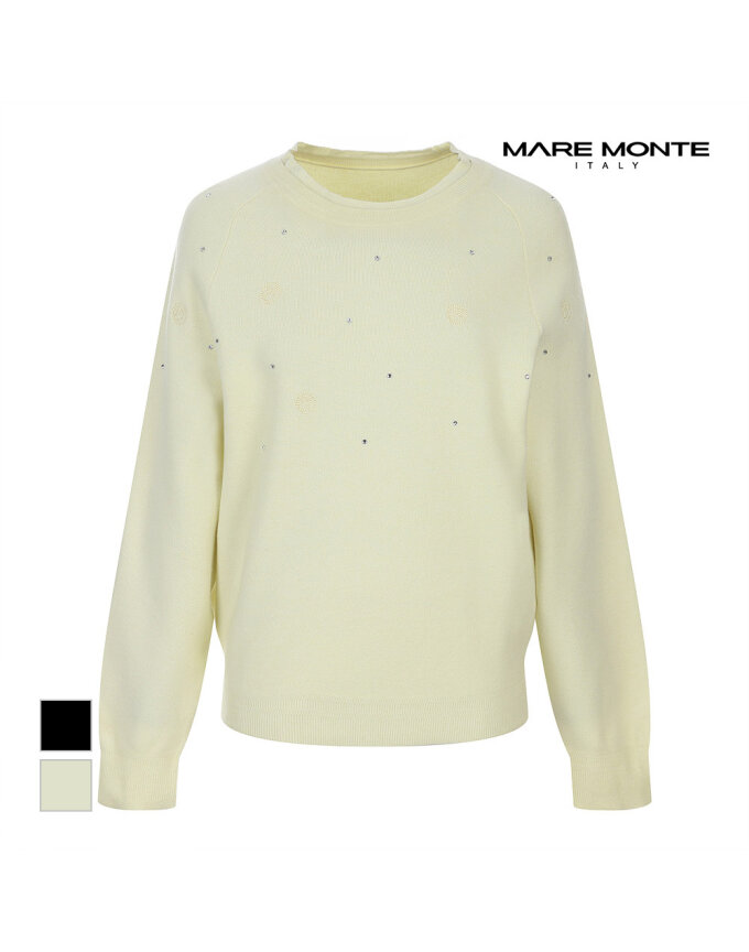 [마레몬떼] 큐빅포인트 니트_M241MKT03P0